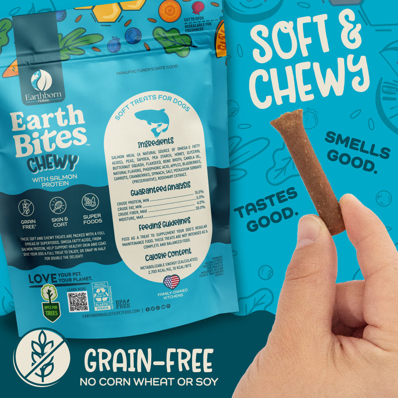 EarthBites Chewy with Salmon Protein