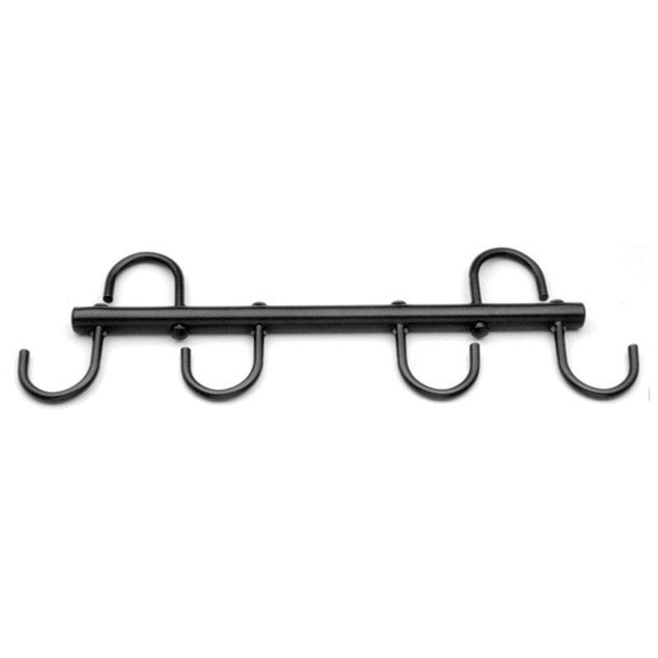 Steel Tack Rack With Swivel Hooks - Equine Exchange Tack Shop