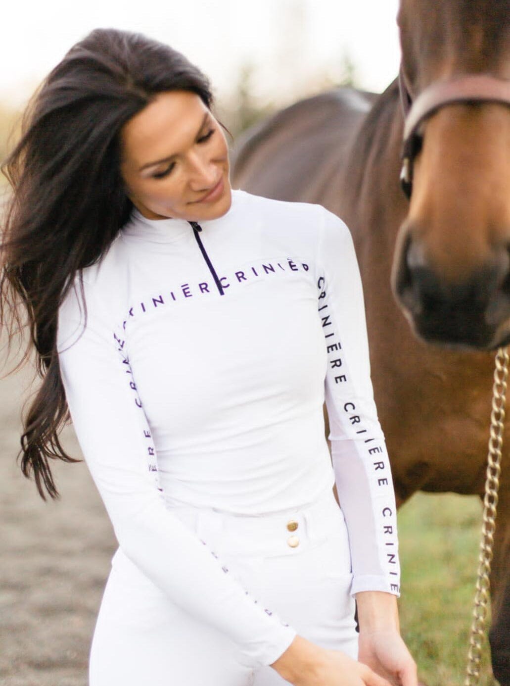 Estella Performance Chic Schooling Shirt - Equine Exchange Tack Shop