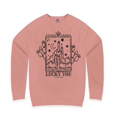 Lucky You Crewneck Sweatshirt - Equine Exchange Tack Shop