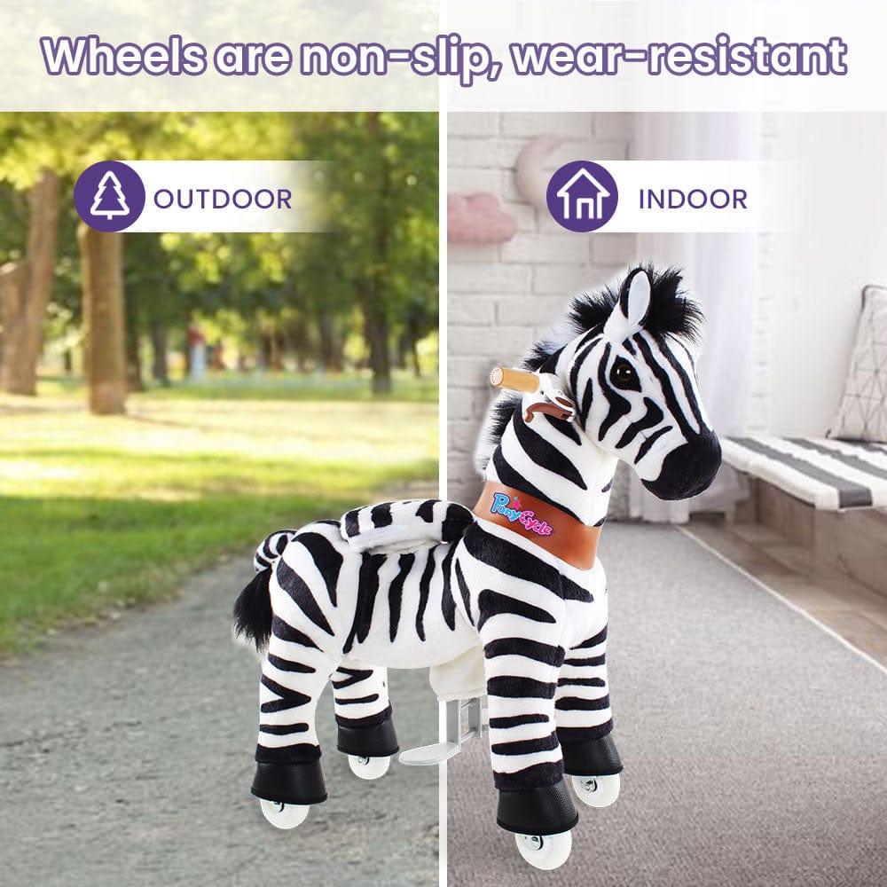 Zebra Ride-On Toy - Age 3–4  