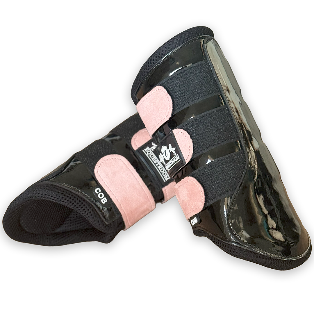 Powder Pink Suede Saddle Pad Set - Equine Exchange Tack Shop