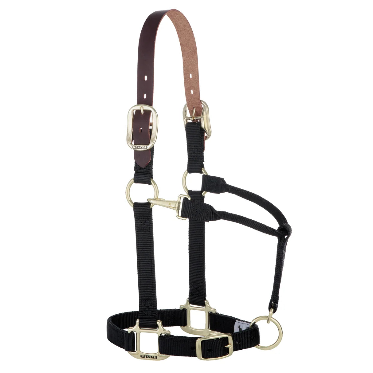 Weaver Breakaway Original Adjustable Chin and Throat Snap Halter, 1"