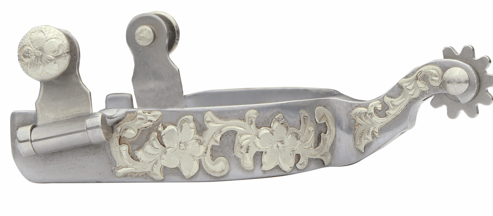 Professional's Choice Floral Shank 3/4" Spur - Equine Exchange Tack Shop