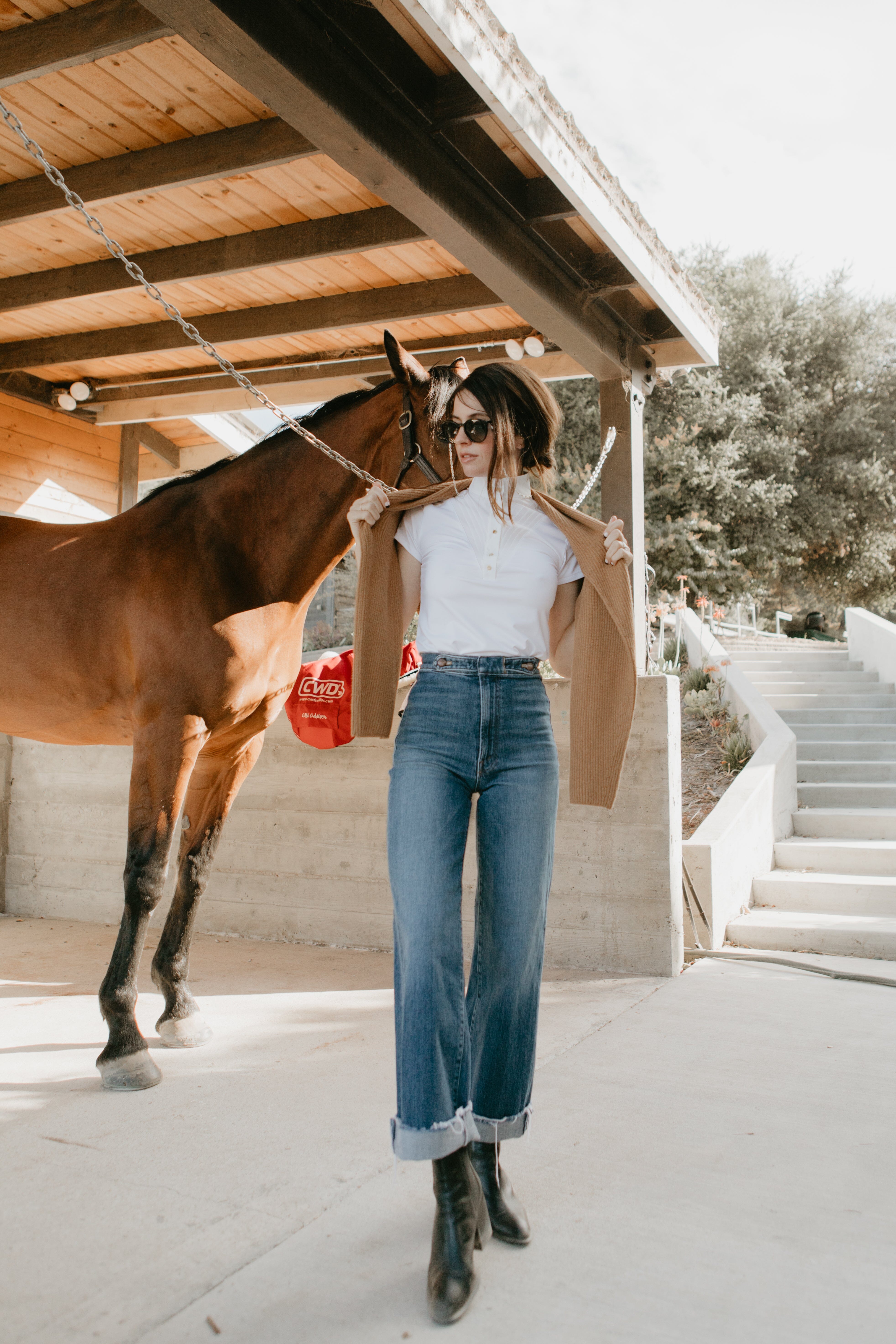 Margot Pure Elegance Competition Shirt - Equine Exchange Tack Shop