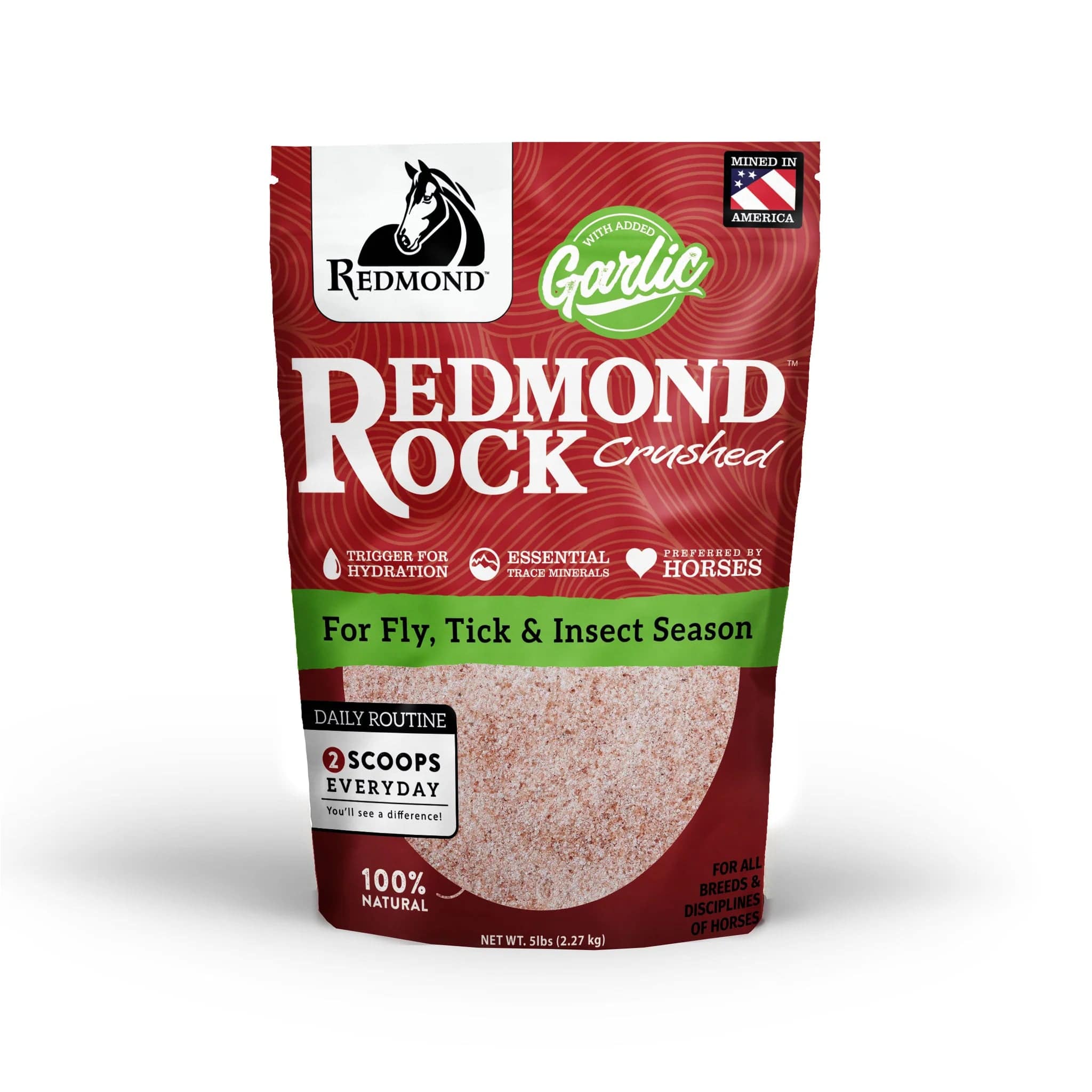 Redmond Crushed Rock With Garlic 5lb