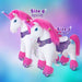 Model Y® Unicorn Ride-On Toy Age 3–4 – Pink/Purple  