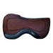 The Phoenix Contact Pad with Gel- Brown with black faux croc - Equine Exchange Tack Shop