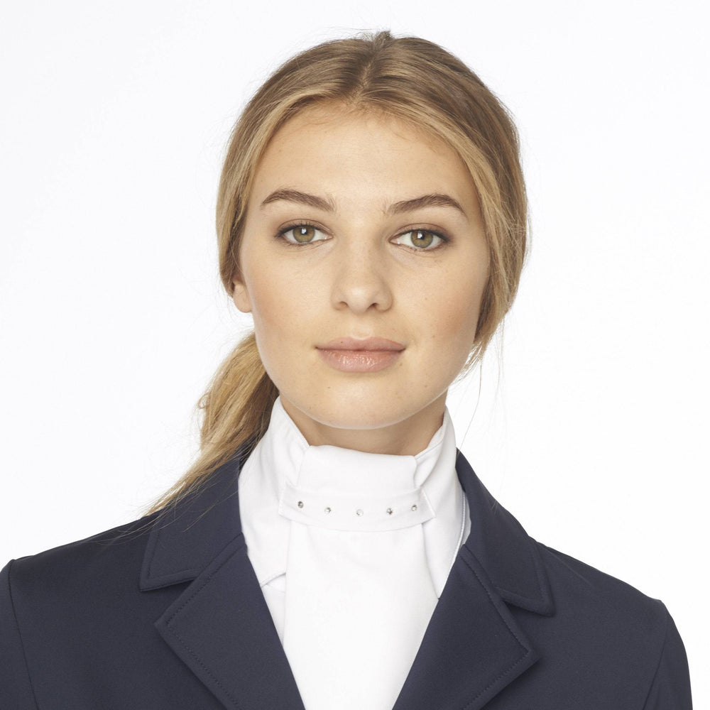 Romfh MicroFiber Bling Chill Pre Tied Stock Tie - Equine Exchange Tack Shop