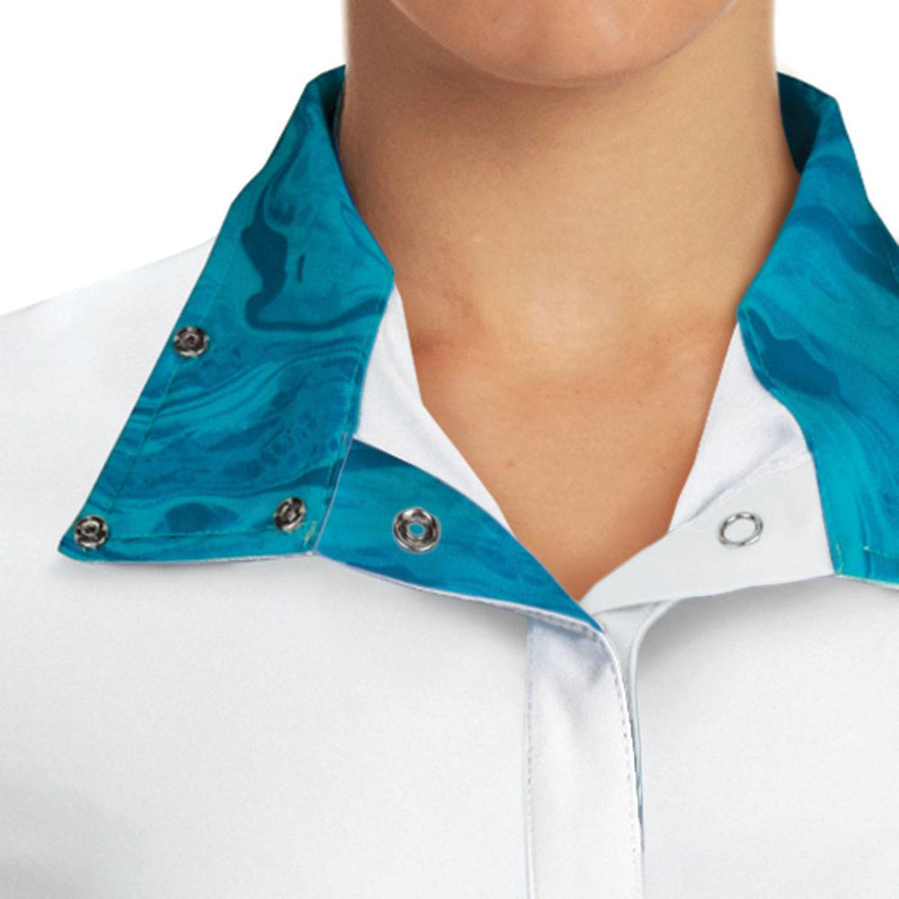 Romfh Kids Sarah Long Sleeve Show Shirt - Equine Exchange Tack Shop