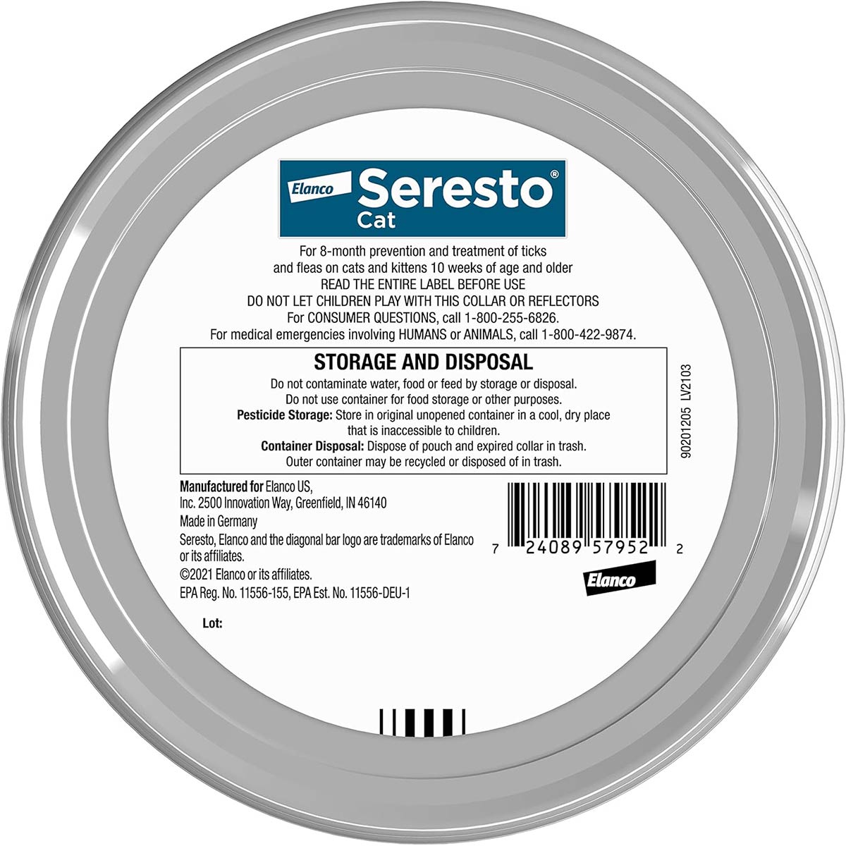 Seresto Flea & Tick Collar for Cats  