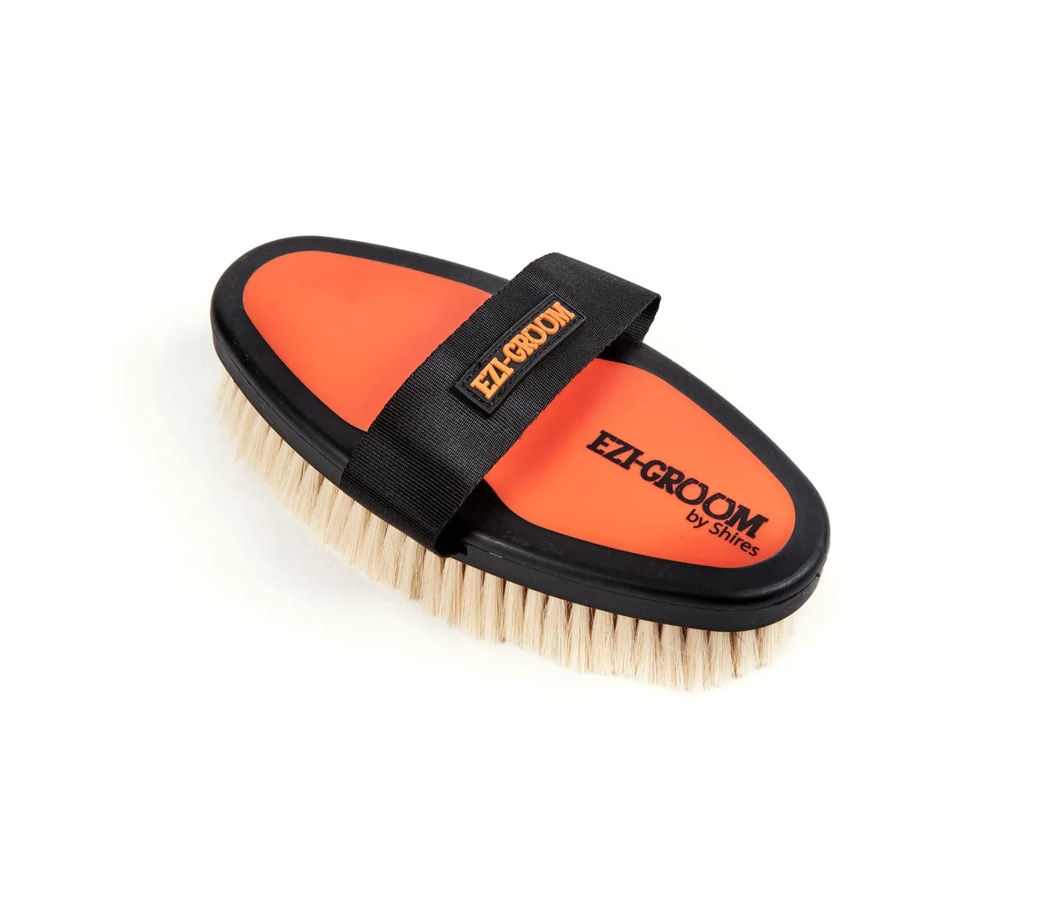 EZI-Groom Goat Hair Grip Body Brush - Equine Exchange Tack Shop