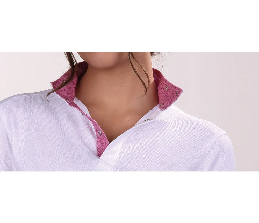 Aubrion Equestrian Style Kids Long Sleeve Show Shirt - CLEARANCE - Equine Exchange Tack Shop