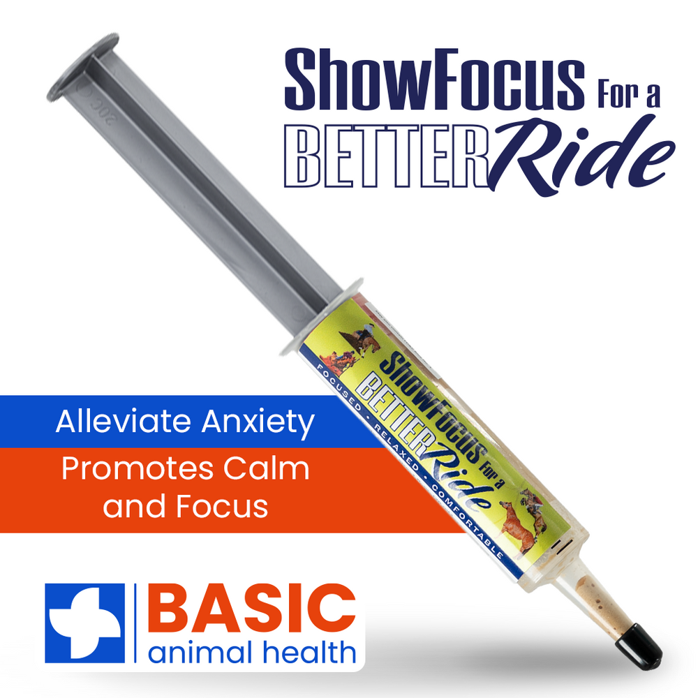 ShowFocus for a BetterRide Gel Supplement for Horses - Equine Exchange Tack Shop