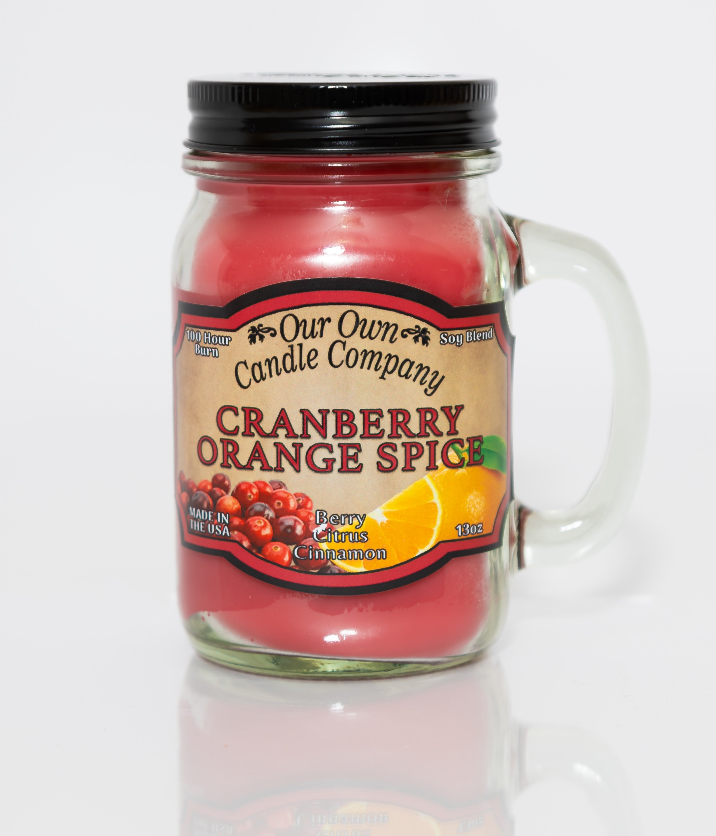 Cranberry Orange Soy Candle