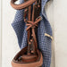 Cotton Waffle Stable Towel -Indigo - Equine Exchange Tack Shop