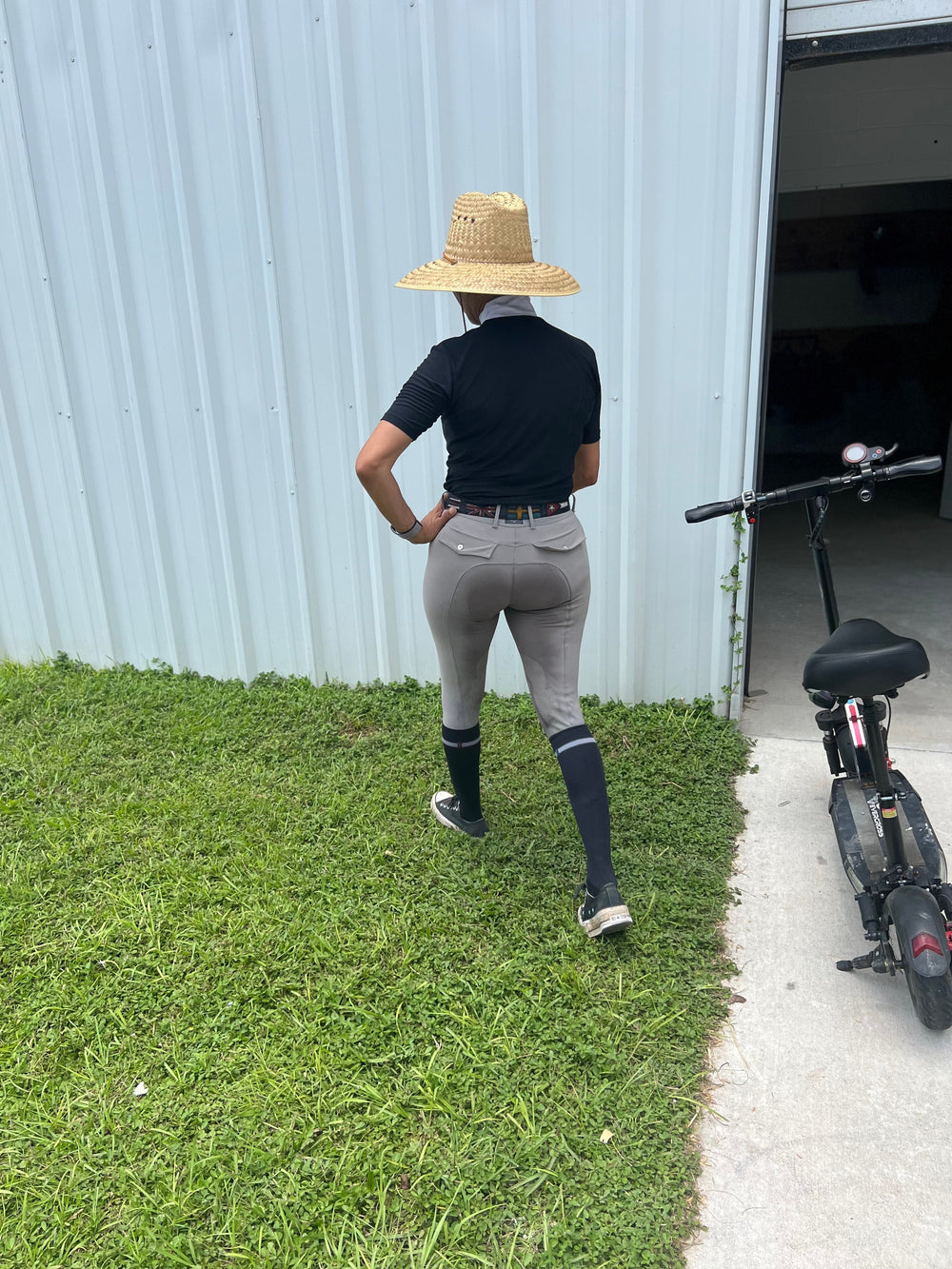 Sleek Black Mon Cheri Schooling Shirt - Equine Exchange Tack Shop