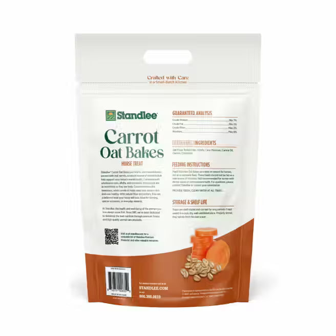 Carrot Oat Bakes Horse Treats
