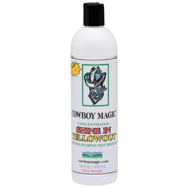 Cowboy Magic Shine In Yellowout Shampoo - Equine Exchange Tack Shop