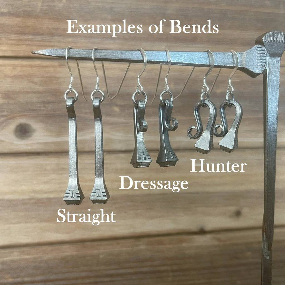 Classic Horseshoe Nail Earrings - Equine Exchange Tack Shop