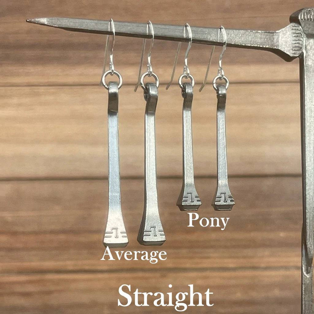 Classic Horseshoe Nail Earrings - Equine Exchange Tack Shop