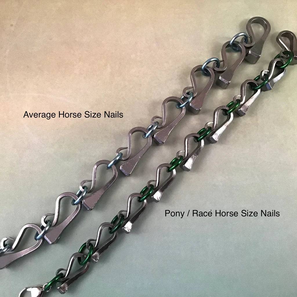 Bent Nail Bracelet - Equine Exchange Tack Shop