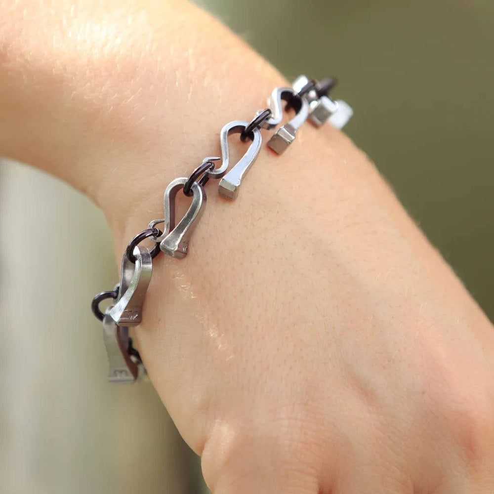 Bent Nail Bracelet - Equine Exchange Tack Shop