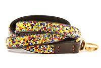 "Confetti" Beaded Dog Lead - Equine Exchange Tack Shop