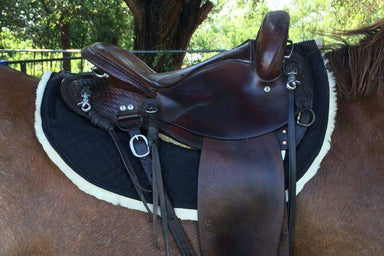 ThinLine Full Sheepskin Endurance Round Skirt Saddle Pad - Equine Exchange Tack Shop