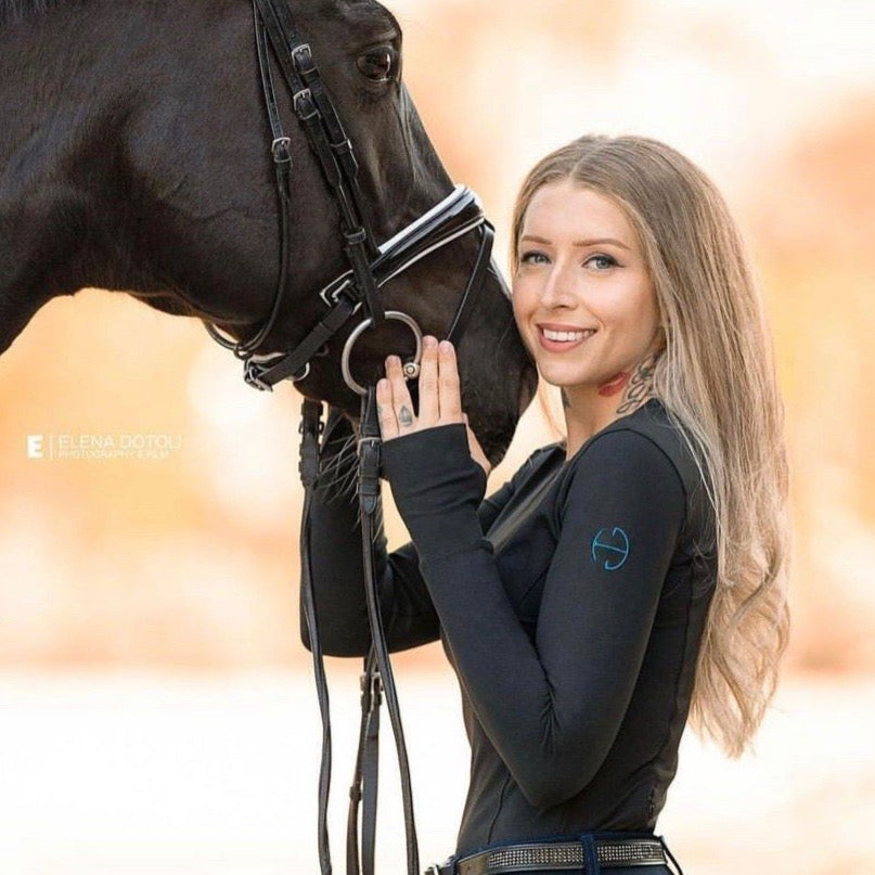 Helen Long Sleeve Every Day Riding Top - Equine Exchange Tack Shop