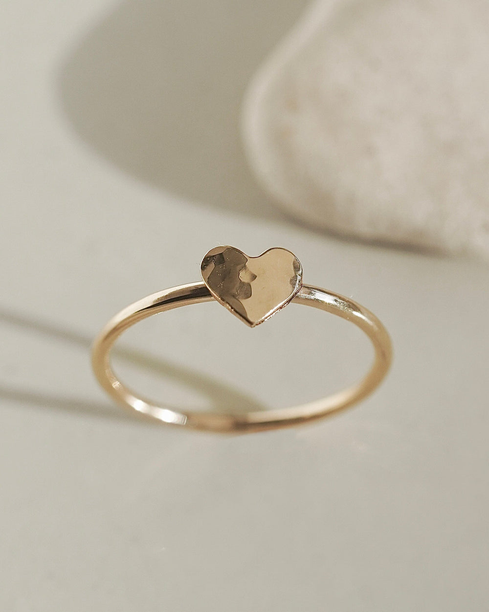 Tiny Heart Stacking Ring - Equine Exchange Tack Shop