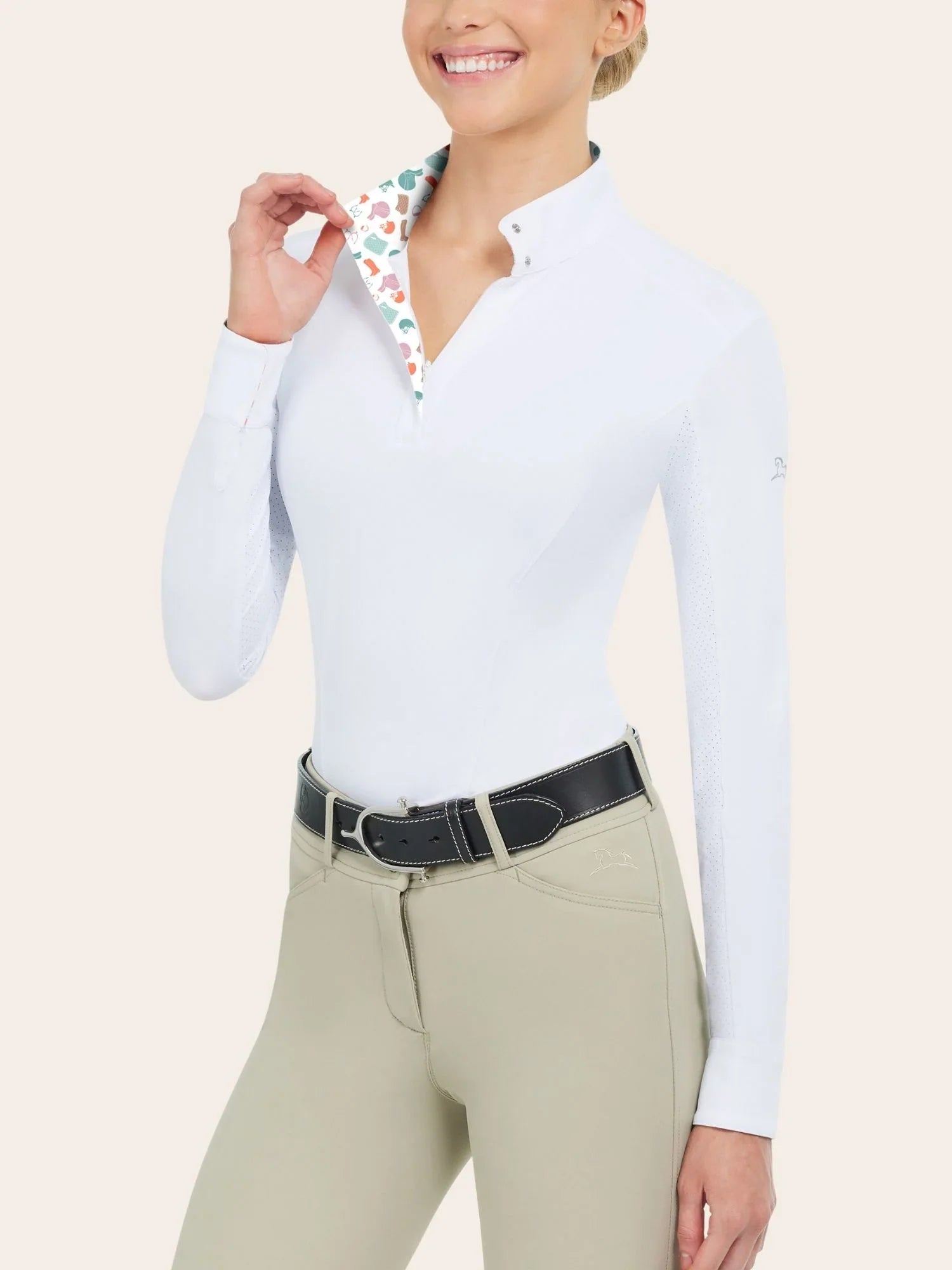 RJ Classics Tori Long Sleeve Show Shirt - Equine Exchange Tack Shop
