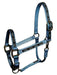 Premium 1" Nylon Overlay Halter w/Adj Chin and Snap - Equine Exchange Tack Shop