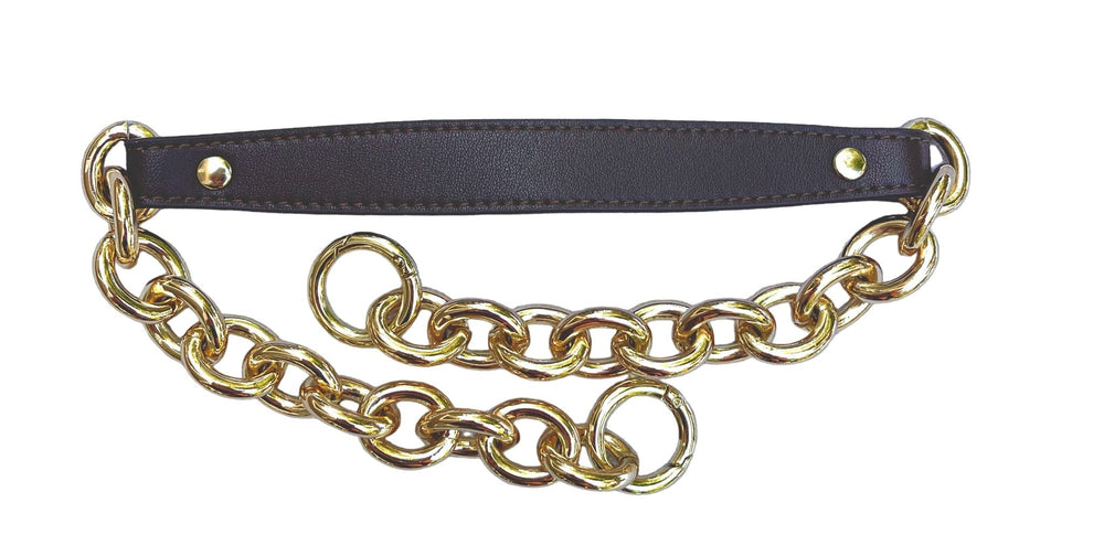 Chain & Leather Optional Strap - Equine Exchange Tack Shop
