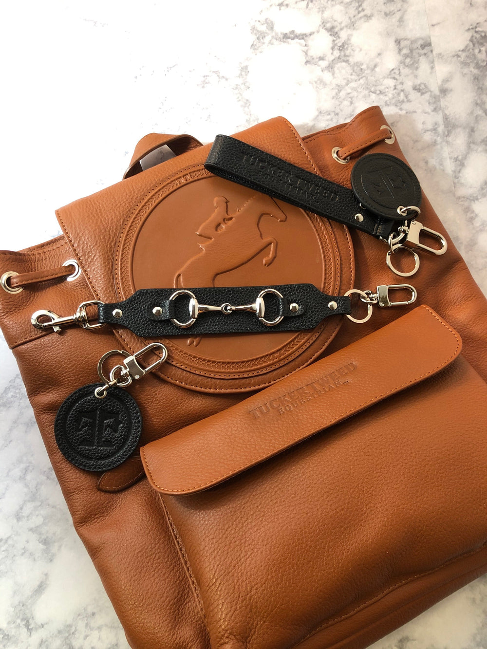 Tucker Tweed Bit Keychain - Equine Exchange Tack Shop