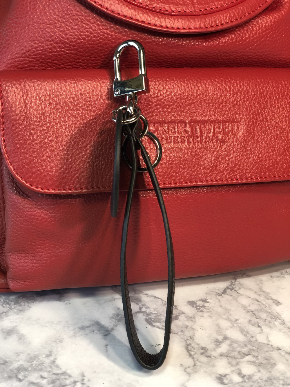 Tucker Tweed Loop Keychain - Equine Exchange Tack Shop