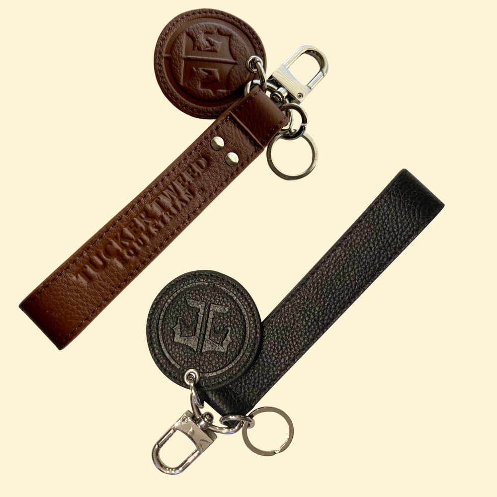 Tucker Tweed Loop Keychain - Equine Exchange Tack Shop