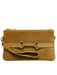 Wellington Suede Wristlet - Milk Chocolate  