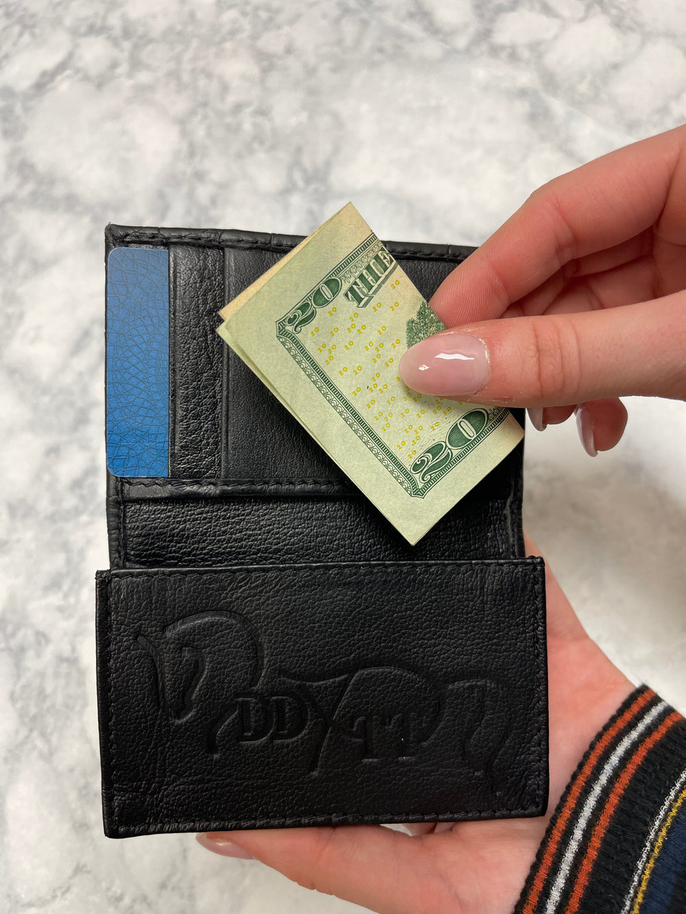 The Donadt Dressage x Tucker Tweed Collaboration Minimalist Wallet - Equine Exchange Tack Shop