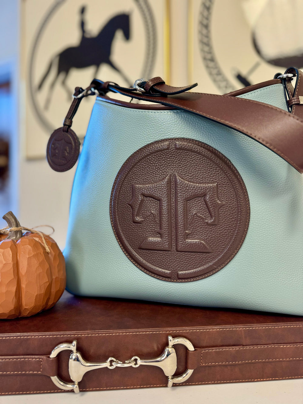 The Tweed Manor Tote: Signature - Equine Exchange Tack Shop