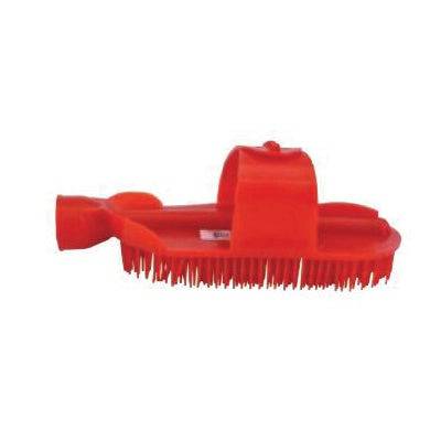 Plastic Curry Comb With Hose End - Equine Exchange Tack Shop