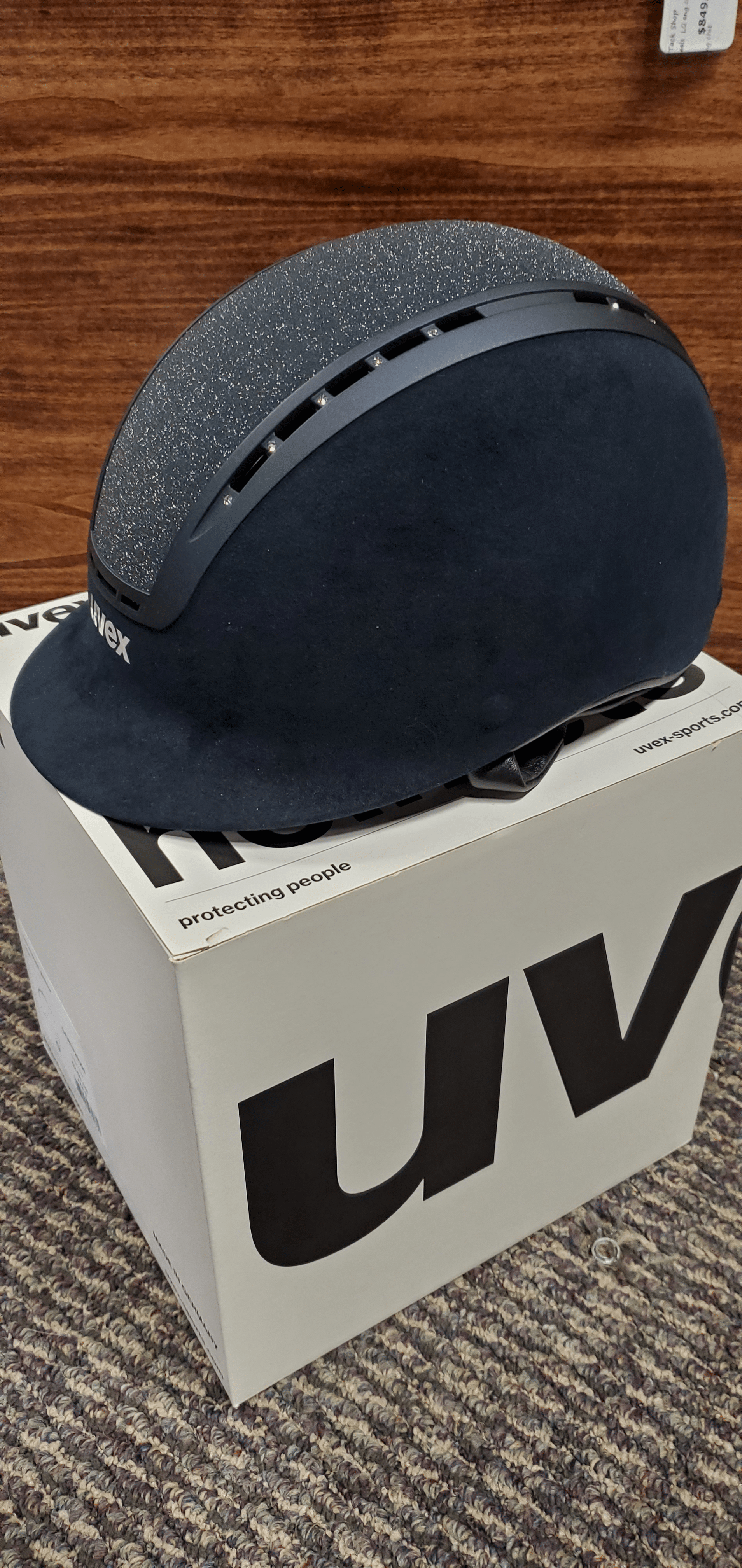 Uvex Suxxeed Glamour Helmet - Equine Exchange Tack Shop