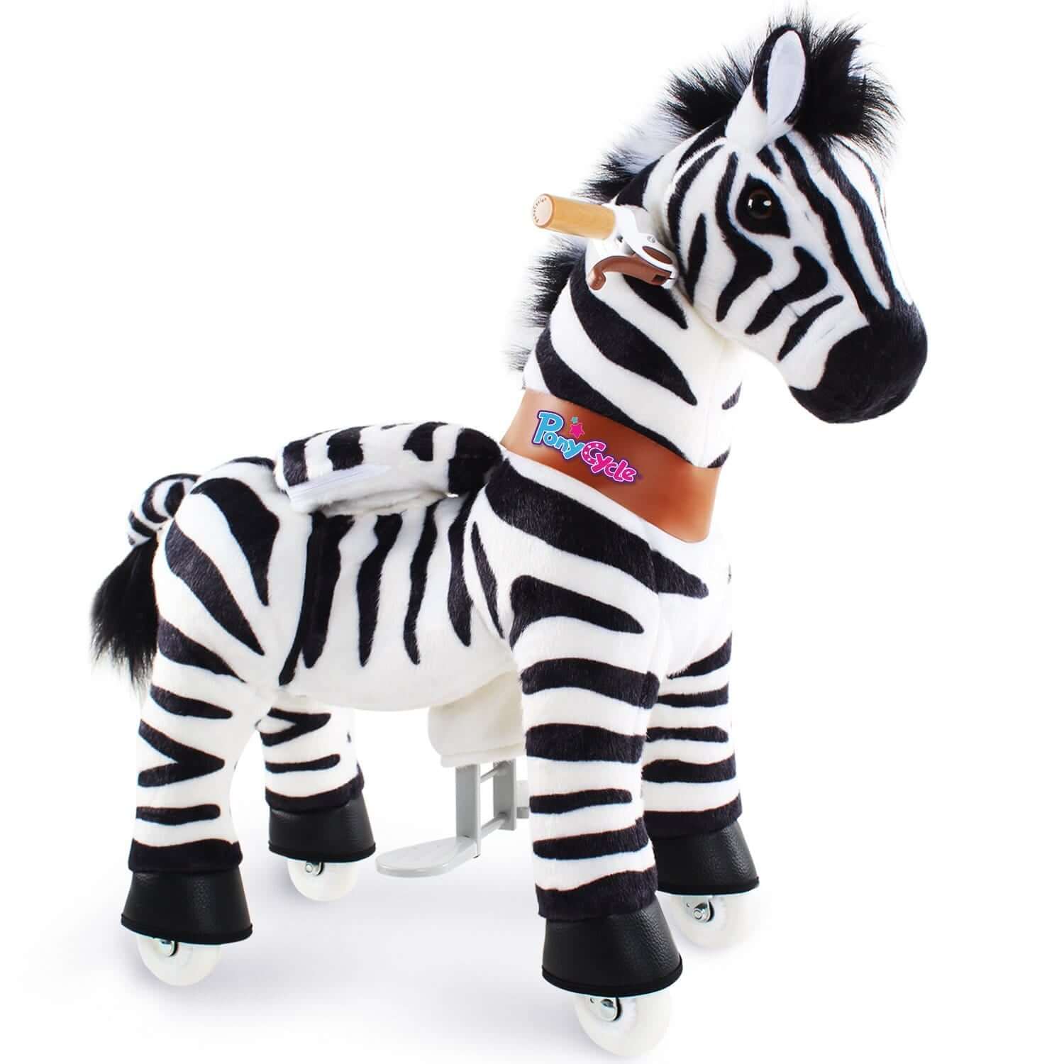 Zebra Ride-On Toy - Age 3–4  