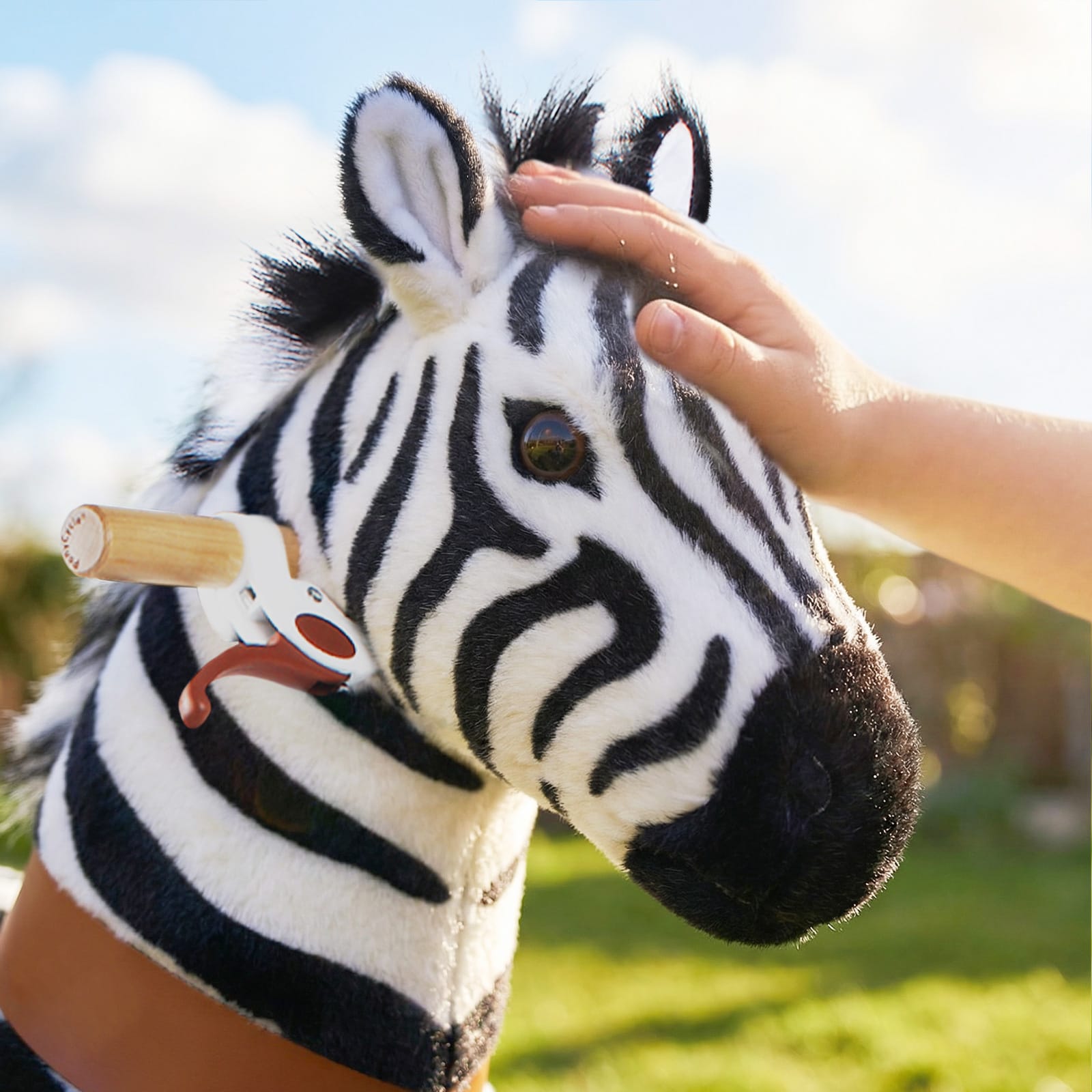 Zebra Ride-On Toy - Age 3–4