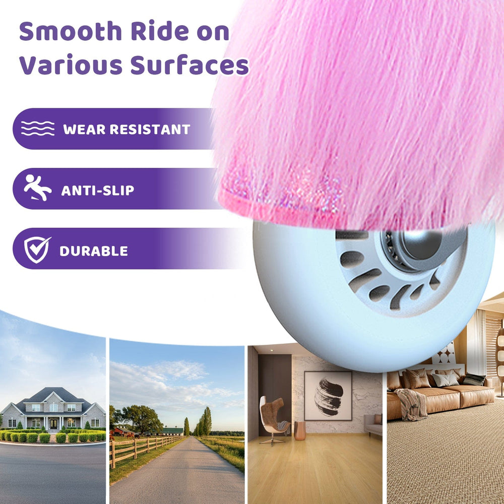 Pink Unicorn Ride-On Toy - Age 4–7