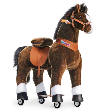 Model U® Horse Ride-On Toy Age 7+ – Chocolate  