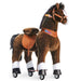 Model U® Horse Ride-On Toy Age 7+ – Chocolate  