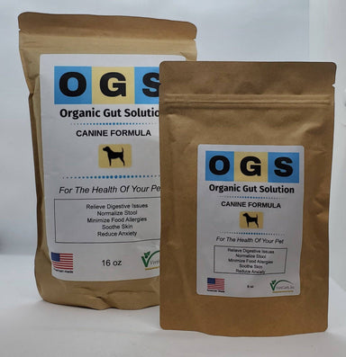 Organic Gut Solution- Canine Formula - Equine Exchange Tack Shop