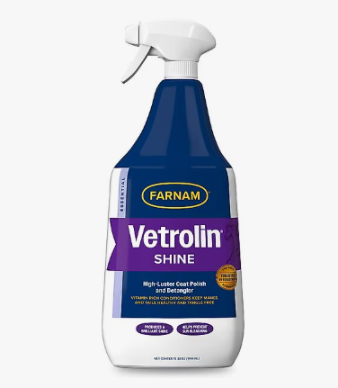 Vetrolin Shine High-Luster Dog & Horse Coat Polish & Conditioner - Equine Exchange Tack Shop