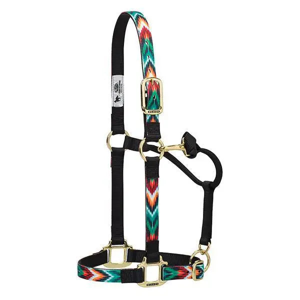 Weaver Patterned Nylon Adjustable Halter - Equine Exchange Tack Shop